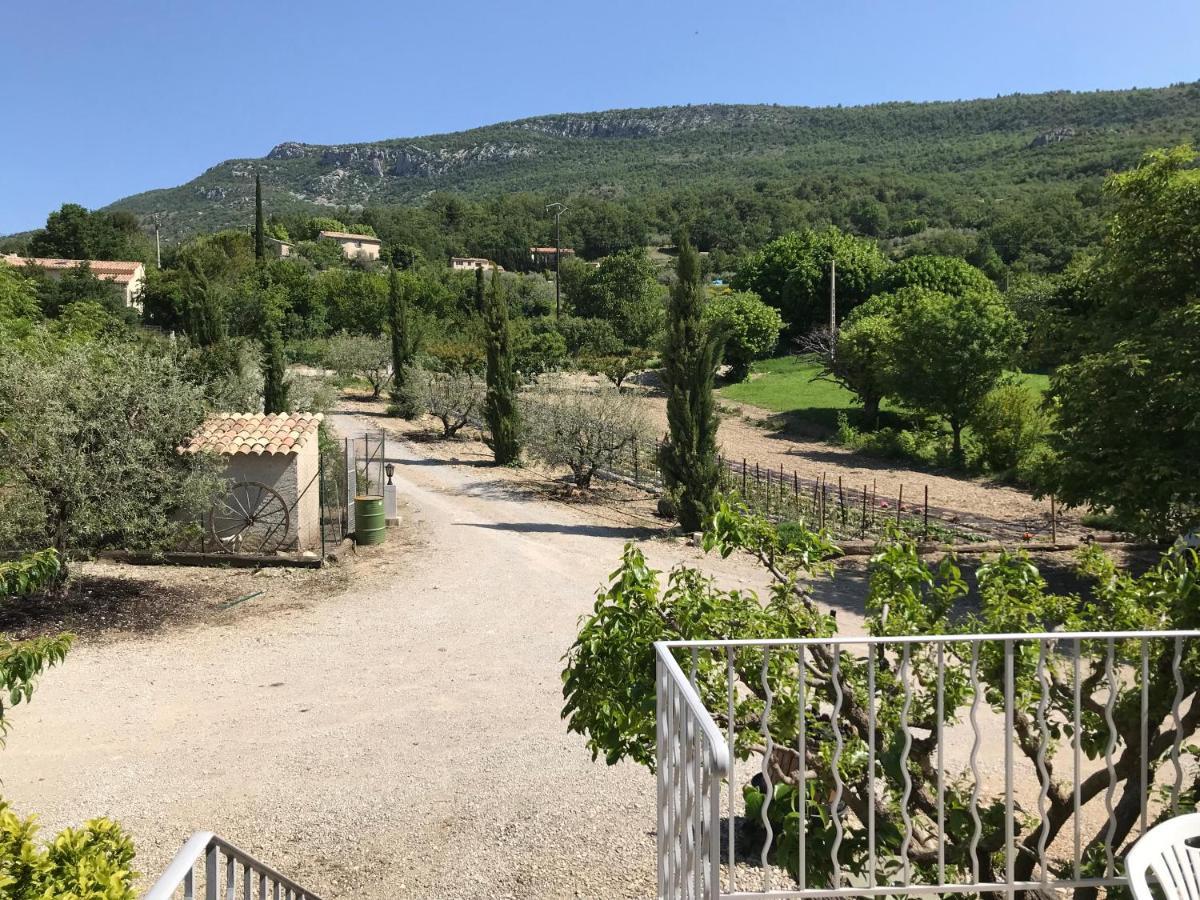 Chambre Une Fenetre Sur Le Ventoux La Clue Plaisians Exterior foto